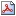 PDF document icon